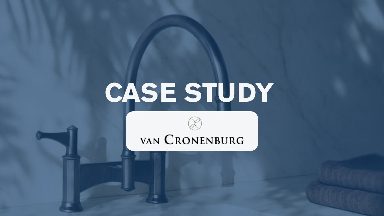 How van Cronenburg Improved Product Data with Pimics