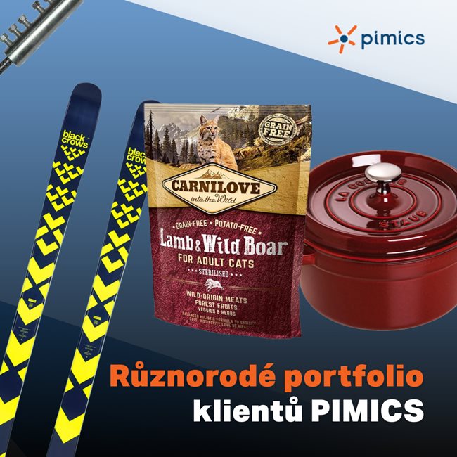 Lyže, hrnce, tvrzená ocel, či kočičí granule: různorodé portfolio klientů PIMICS