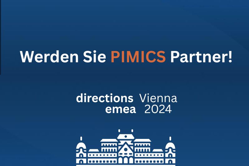 Werden Sie unser Partner! Lassen Sie uns auf der Directions EMEA-Konferenz in Wien in Kontakt treten
