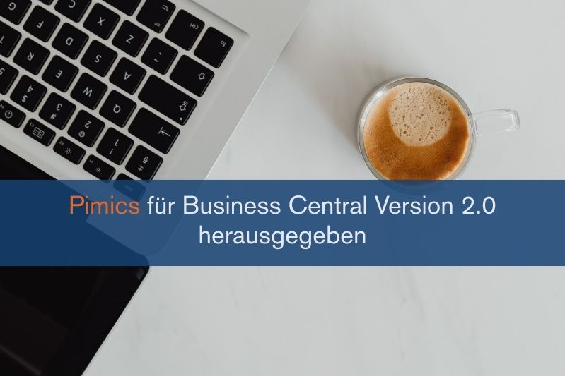Pimics für Business Central Version 2.0 herausgegeben