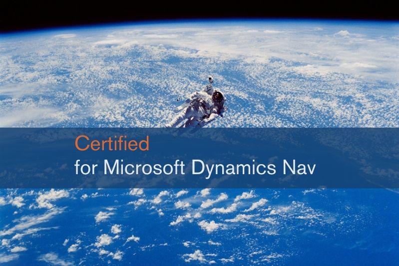 Certified for Microsoft Dynamics Nav